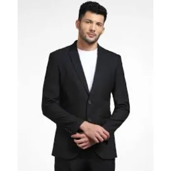 Black Double Button SuitSet Blazer for Men